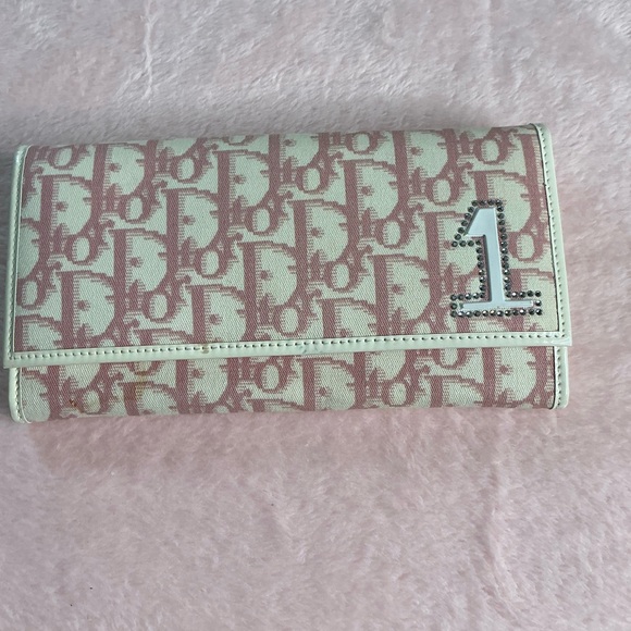 DIOR TROTTER LONG WALLET EUC - Picture 11 of 16